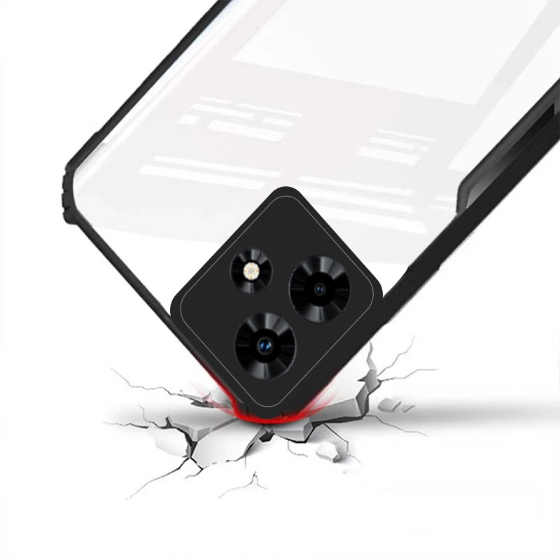 Ốp lưng Túi khí Vỏ chống sốc Infinix HOT 30 Play 60 50 40 Pro Plus 60 60i 50i 40i 20S 20i 30i 20 12 12i 11 11S NFC 10S 10T 5G 4G Vỏ bảo vệ ống kính máy ảnh