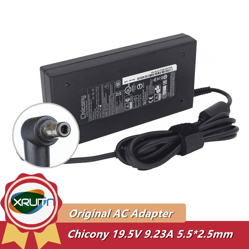 Bộ chuyển đổi AC Chicony A15-180P1A A17-180P4A 19.5V 9.23A 180W A180A025P cho MSI GS63VR GP62MVR GS65 STEALTHTH Bộ sạc nguồn máy tính xách tay