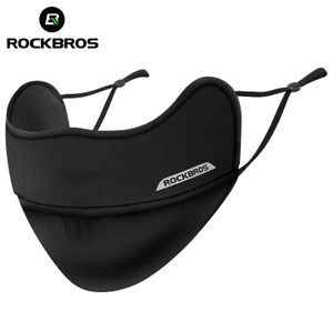 ROCKBROS Khẩu Trang Lụa Lạnh Mỏng Mềm Mại Chống Tia UV 50 Có Thể Giặt Sạch Dành Cho Nam Và Nữ