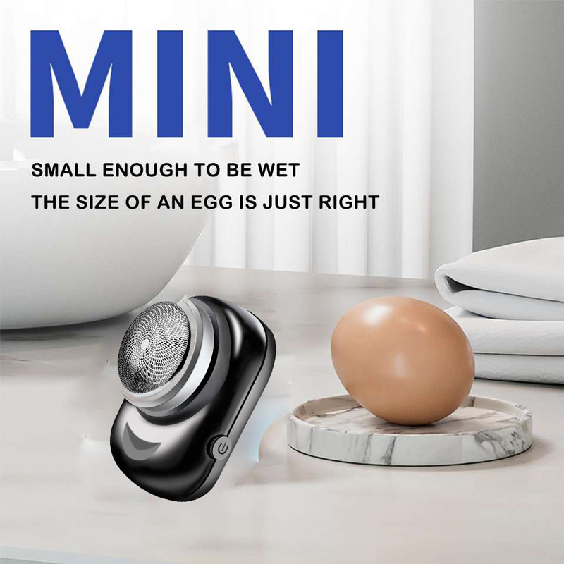 Ảnh Máy cạo râu KEMEI mini chống thấm nước sạc được tiện lợi dành cho nam 1