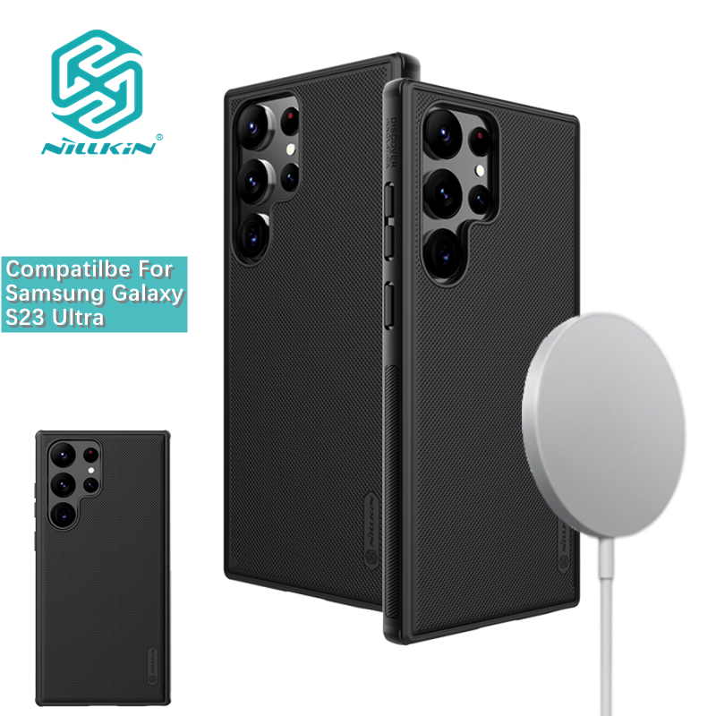 Nillkin Dành Cho Samsung Galaxy S23 Ultra / S23 / S22 Ultra Siêu Mờ Lá Chắn Pro Từ Tính Nhựa Cứng Ốp lưng Vỏ Bảo Vệ Tương Thích
