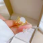 Nhẫn nữ dạng hở thiết kế mặt hồ ly trắng quyến rũ sang trọng
