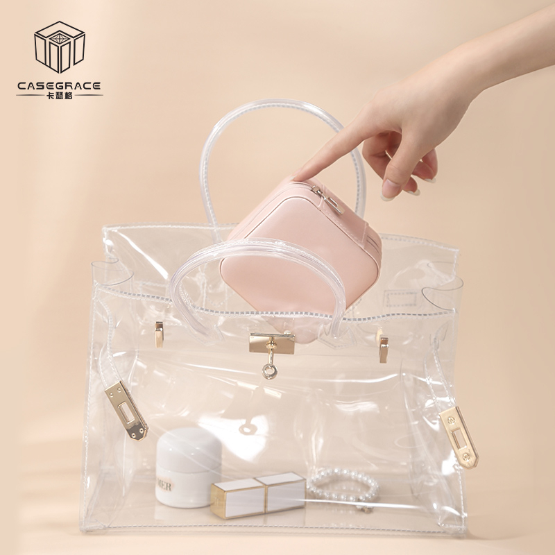 Hộp đựng trang sức CASEGRACE có gương tiện dụng