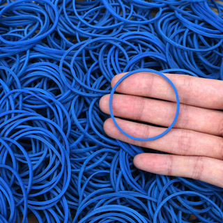 100 / 200 Chiếc Đường Kính 38mm Độ Dày 1.5mm Màu Xanh Cao Su Đàn Hồi Cao Dây Cao Su Co Giãn Vòng Chữ O Cung Cấp Bảo Quản Hàng Ngày