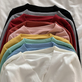 Áo Khoác Cardigan Dệt Kim Tay Dài Dáng Rộng Thời Trang Hàn Quốc Cho Nữ