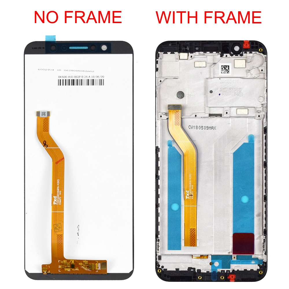 Màn Hình LCD Chính Hãng Cho Asus ZenFone Max Pro M1 ZB601KL ZB602KL Màn Hình Hiển Thị LCD Bảng Điều Khiển Màn Hình Cảm Ứng Bộ Số Hóa Hội Có Khung