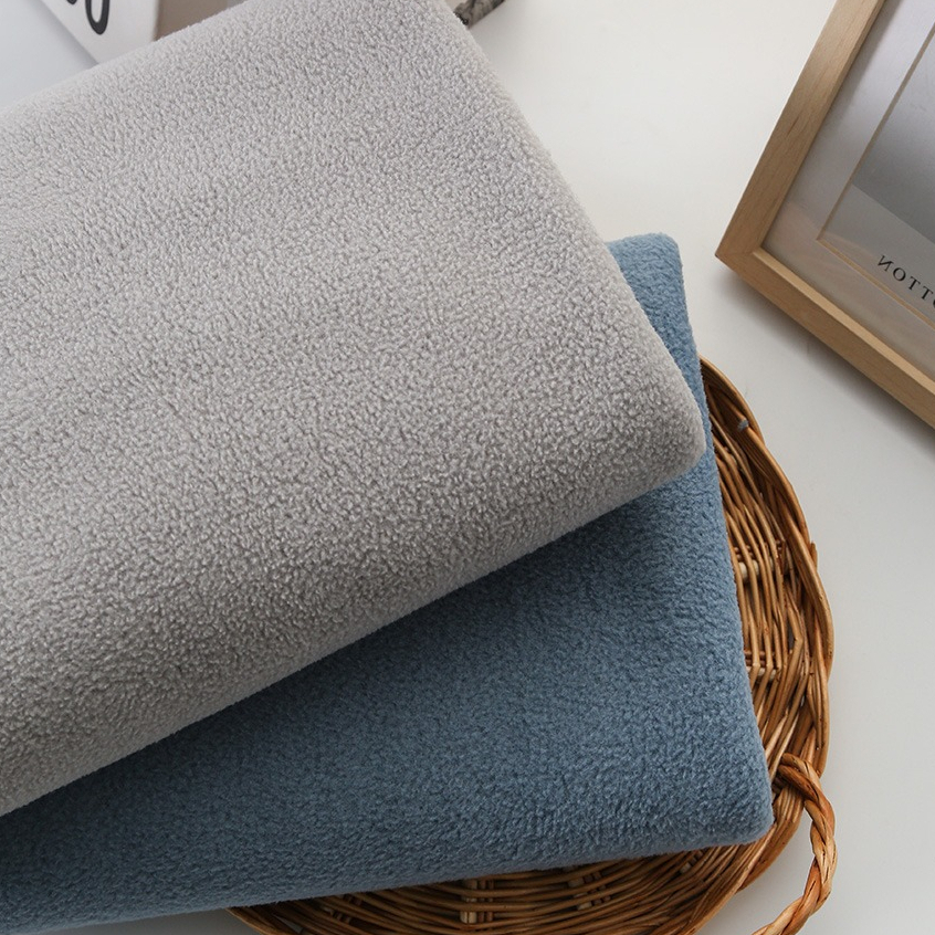 Dày Cực Lông Cừu Vải San Hô Lông Cừu Vải Handmade DIY Cho Búp Bê Sang Trọng Lót Handmade DIY Vải 0.5 Mét TJ0383