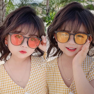 Hàn Quốc Trẻ Em Sắc Thái Có Thể Gập Lại Kính Mát Cho Bé Thời Trang Kính Chống Nắng Bé Trai Cho Bé Gái Trẻ Em Gấp Kính Mắt UV
