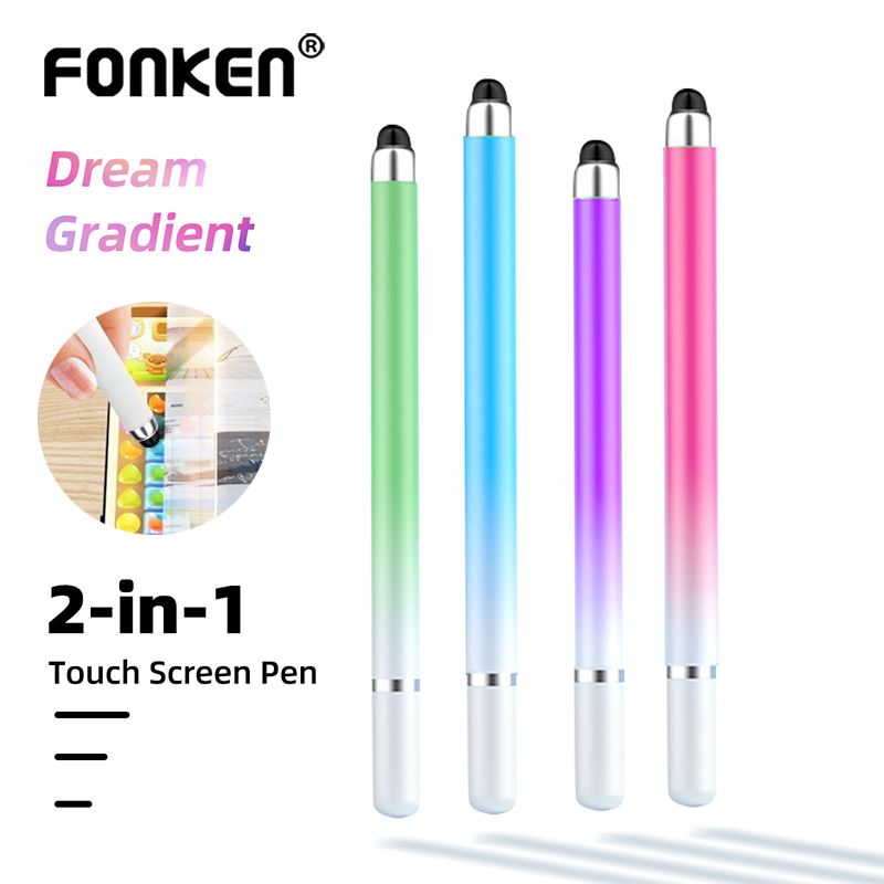 Bút cảm ứng FONKEN thiết kế 2 trong 1 dùng cho điện thoại và máy tính bảng Android Tablet