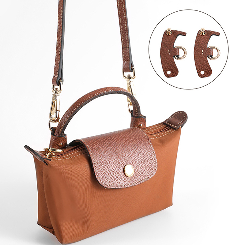 LONGCHAMP Dây Đeo Túi Xách Bằng Da Bò Không Đục Lỗ DIY