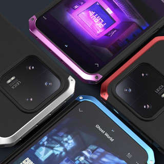 Ốp Điện Thoại PC Cứng Viền Nhôm Chống Sốc Mặt Nhám Cho Xiaomi Mi 13 Pro Xiaomi Mi 13 Pro