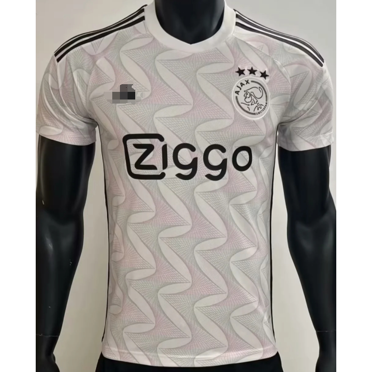 Bộ Quần Áo Bóng Đá Màu Trắng Size S-2Xl 23 / 24 Ajax | Shopee Việt Nam