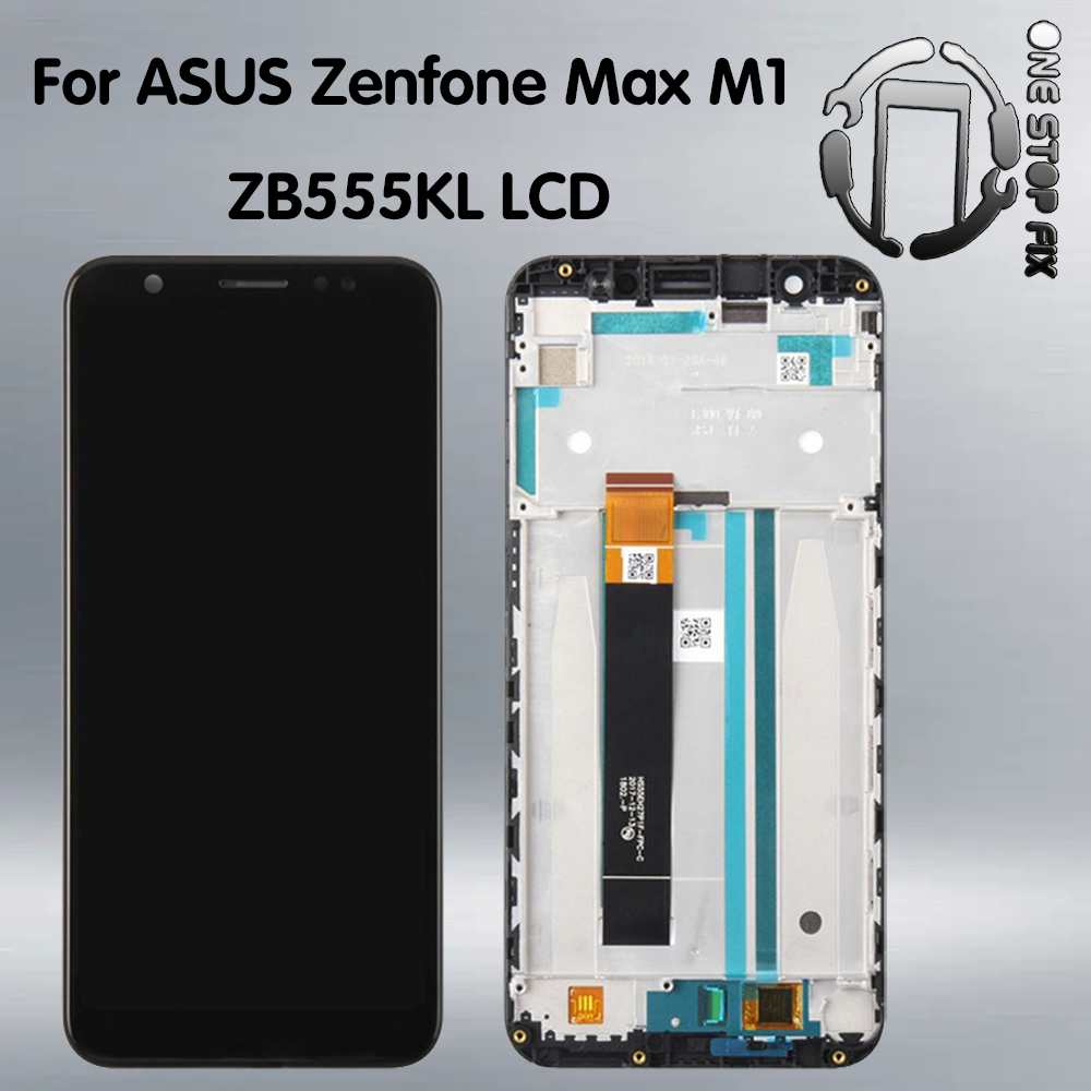 Màn Hình LCD Cho ASUS Zenfone Max M1 ZB555KL, Màn Hình Thay Thế Lắp Ráp Màn Hình Cảm Ứng Cho Ausu X00PD LCD