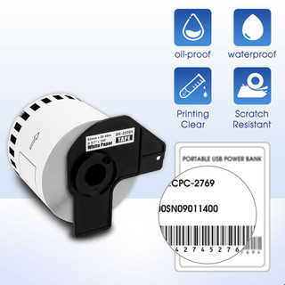 Cuộn Băng Keo Tản Nhiệt DK-22205 62mm Cho QL700 | QL800 | QL820NWB