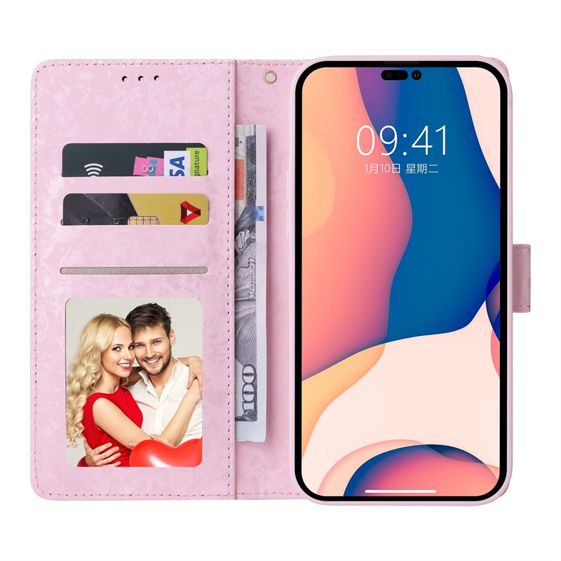 Lật Đơn Giản Da Dành Cho iphone 7 8 Plus 11 Pro X Xs Max Xr Ví Đựng Thẻ Đứng