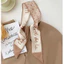 Khăn Quàng Cổ Lụa Satin Hai Lớp Góc Sắc Bén Cao Cấp Phong Cách Nhật Bản