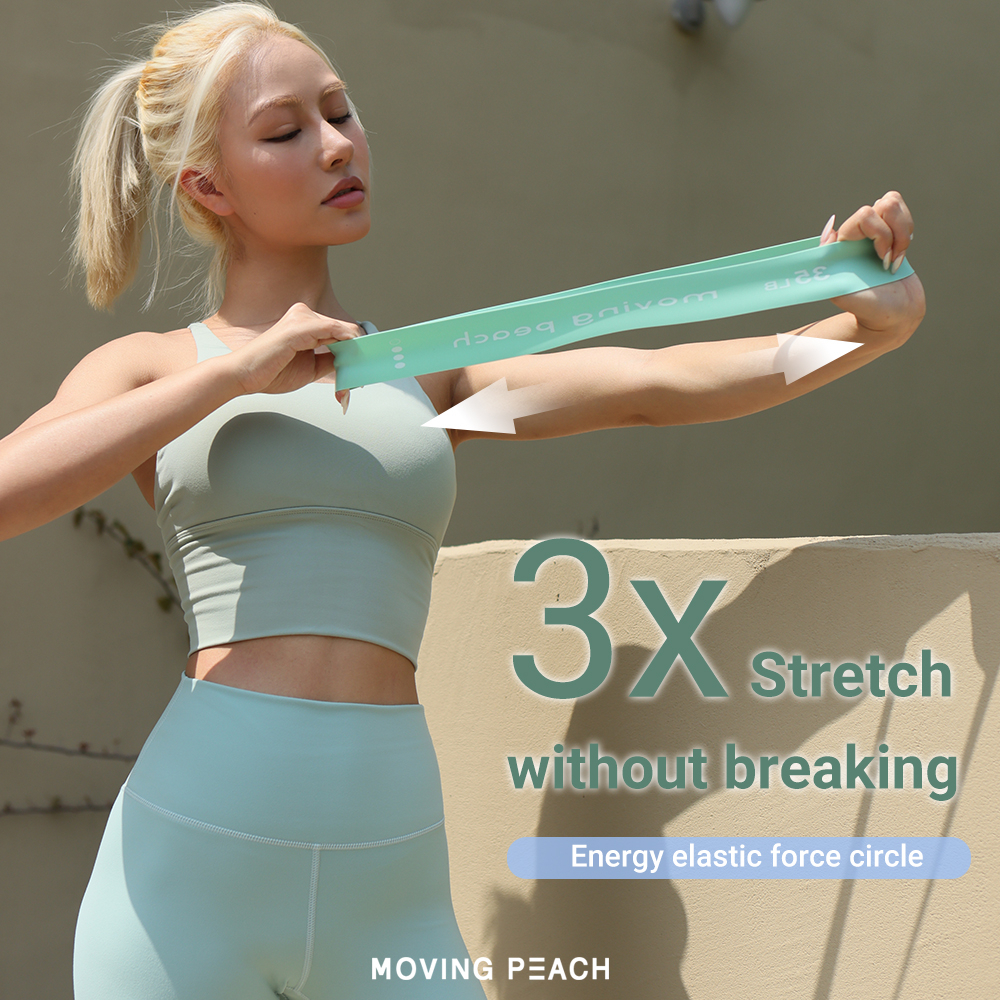 Ảnh MOVING PEACH 1 Dây Cao Su Latex Đàn Hồi Tập Thể Dục & Yoga 2