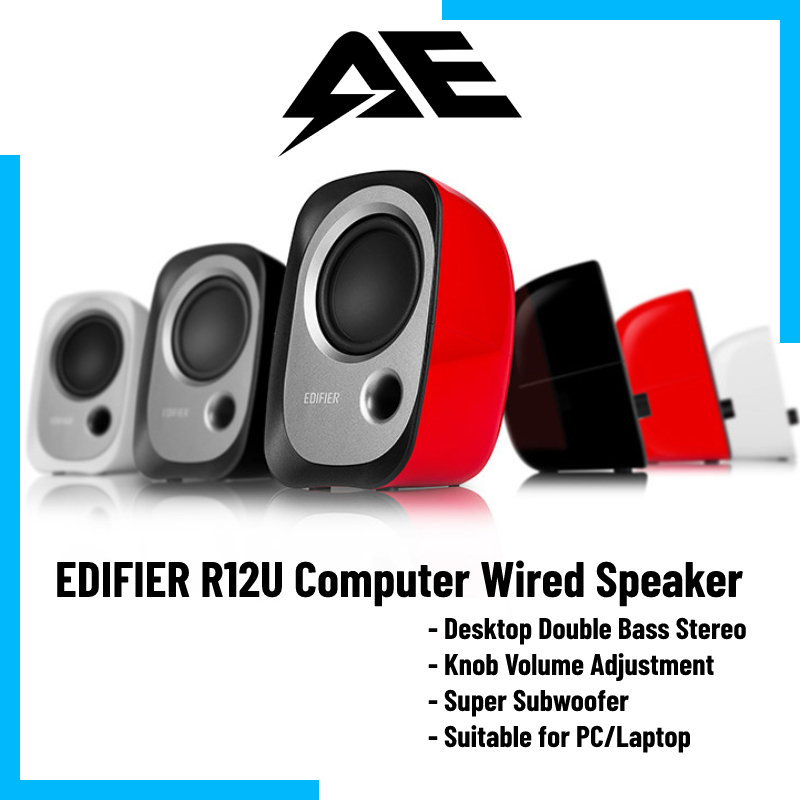Loa EDIFIER R12U Có Dây Điều Chỉnh Âm Lượng Cho Máy Tính / Laptop ...