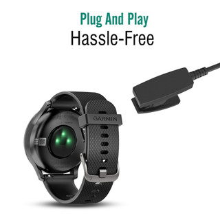 Bộ sạc dữ liệu và Dock USB / Type C cho Garmin Forerunner 645 nhạc 235 230 630 30 35 / Xu hướng Vivomove / Vivomove HR / Approach S20