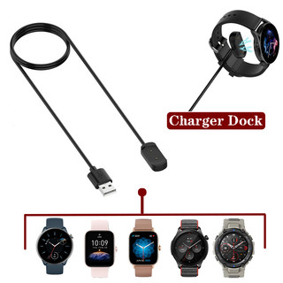 Dành Cho Huami Amazfit GTR4 GTR3 GTR2 GTR mini / GTS 2 2e 3 4 USB Dữ Liệu Và Dock Sạc Cho Bip 5 unity Bip3 Pro S U / T-Rex 2 / Active