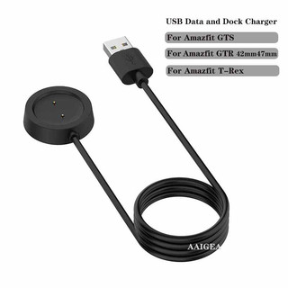 Dành Cho Huami Amazfit GTR4 GTR3 GTR2 GTR mini / GTS 2 2e 3 4 USB Dữ Liệu Và Dock Sạc Cho Bip 5 unity Bip3 Pro S U / T-Rex 2 / Active