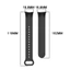 Dây Đeo Thay Thế Chất Liệu Silicone Màu Trơn Cho Xiaomi Band 8 8