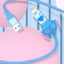 DISNEY Dây Cáp Sạc Nhanh 4 Trong 1 1.1m Giao Diện USB Type-c Họa Tiết Mickey / Minnie / Stitch / Winnie The Pooh Đáng Yêu Max 60W