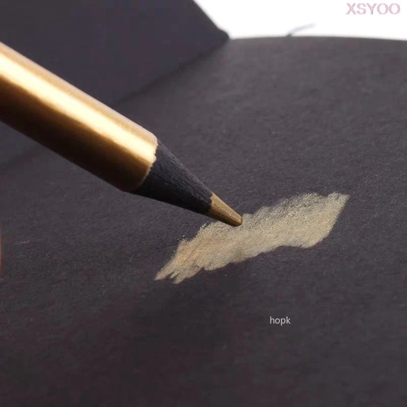 Bộ bút chì màu Brutfuner 12 chiếc - Bút chì vẽ & phác thảo chuyên nghiệp bằng kim loại dành cho nghệ