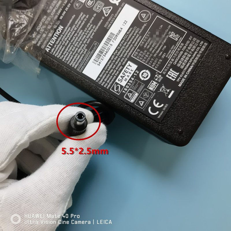 Bộ chuyển đổi AC ADPC2020 20V 6A 120W cho AOC Agon PRO AG254FG AG271QX AG271QG PD2710QC AG271UG Bộ nguồn màn hình chơi game