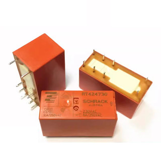 [Hàng có sẵn] 1 chiếc RT424730Rơle 8A 230VAC 8 Pin RT424730 Rơle điện hai mở RTE24730