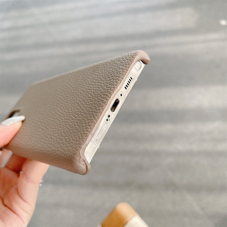 Ốp điện thoại màu trơn bằng da phù hợp cho Samsung Galaxy Note 20 10 Plus Note 8 9 A72 A53 A52 A33 Vỏ điện thoại TPU mềm họa tiết vải thiều T20