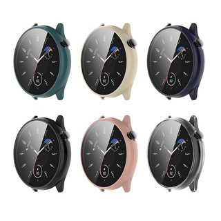 Kính Cường Lực Cứng PC Bảo Vệ Màn Hình Cho Huami Amazfit GTR mini