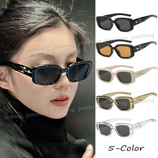 Phiên Bản Hàn Quốc Của Thời Trang Retro Ngôi Sao Vuông Kính Mát Dành Cho Nữ Thiên Thạch Kính Bóng Cao Cấp Chống Tia UV