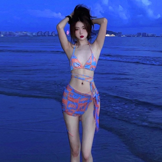 bikini moi tie nhuom thoi trang 2 manh bo do boi xlyzb005