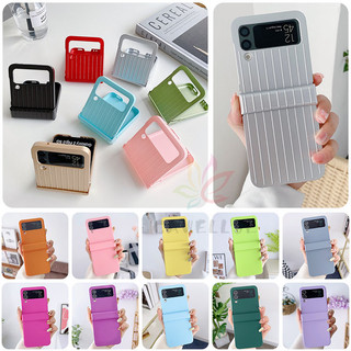 Ốp Điện Thoại Pc Cứng Kiểu Vali Cho Samsung Galaxy Z Flip 4 Z Flip 3 Z Flip 4 3