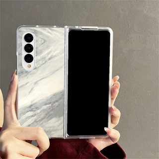 Ốp Điện Thoại Pc Cứng Trong Suốt Họa Tiết Hoạt Hình Thời Trang Cho Samsung Galaxy Z Ford 4 Z Fold 3 Z Fold4 3