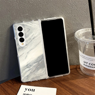 Ốp Điện Thoại Pc Cứng Trong Suốt Họa Tiết Hoạt Hình Thời Trang Cho Samsung Galaxy Z Ford 4 Z Fold 3 Z Fold4 3