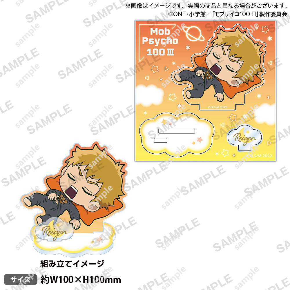 Mob Psycho 100 Mini Acrylic Đứng Kageyama Ritsu Reigen Arataka cosplay ngộ nghĩnh Anime Nhỏ Hình Mẫu Tấm Sưu Tập Máy Tính Để Bàn Decoraion Kid 's Cho Quà Tặng