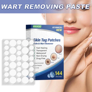 1 Hộp Miếng Dán Loại Bỏ Nốt Ruồi Và Mụn Thịt Dư An Toàn Tự Nhiên