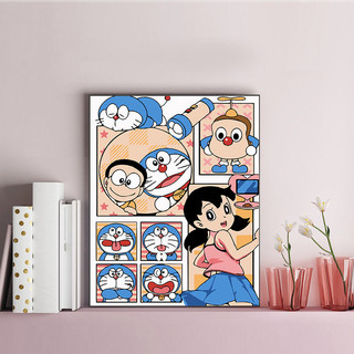 MOZI tranh số hoá anime tranh tô màu theo số tranh số hoá cặp đôi tranh tô màu số hoá theo yêu cầu tranh số hóa theo yêu cầu tranh sơn dầu số hoá sơn acrylic Tranh Sơn Dầu Kỹ Thuật Số DIY Hình Nhân Vật Anime Dễ Thương