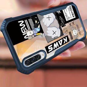Ốp Điện Thoại Họa Tiết KAWS Cho Samsung A50 A50S A30S M10S A70 A70S A90 5G A11 M11 A21 A31 A31 A41 A20 A30 A10 M10 Ốp Chống Sốc Acrylic Bảo Vệ Ốp Lưng Túi Khí