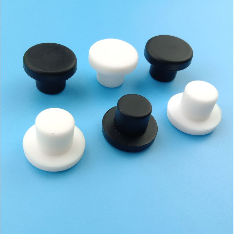 10 Chiếc 2.7mm-14mm Trắng Silicon Cao Su Lỗ Cắm Chắc Chắn Loại T Nhiệt Độ Cao Niêm Phong Chặn Chống Bụi Cắm