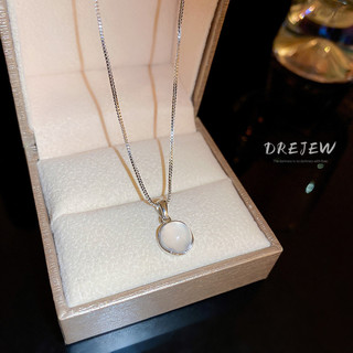 DREJEW Vòng cổ Mặt Tròn Thiết Kế Đơn Giản Thời Trang
