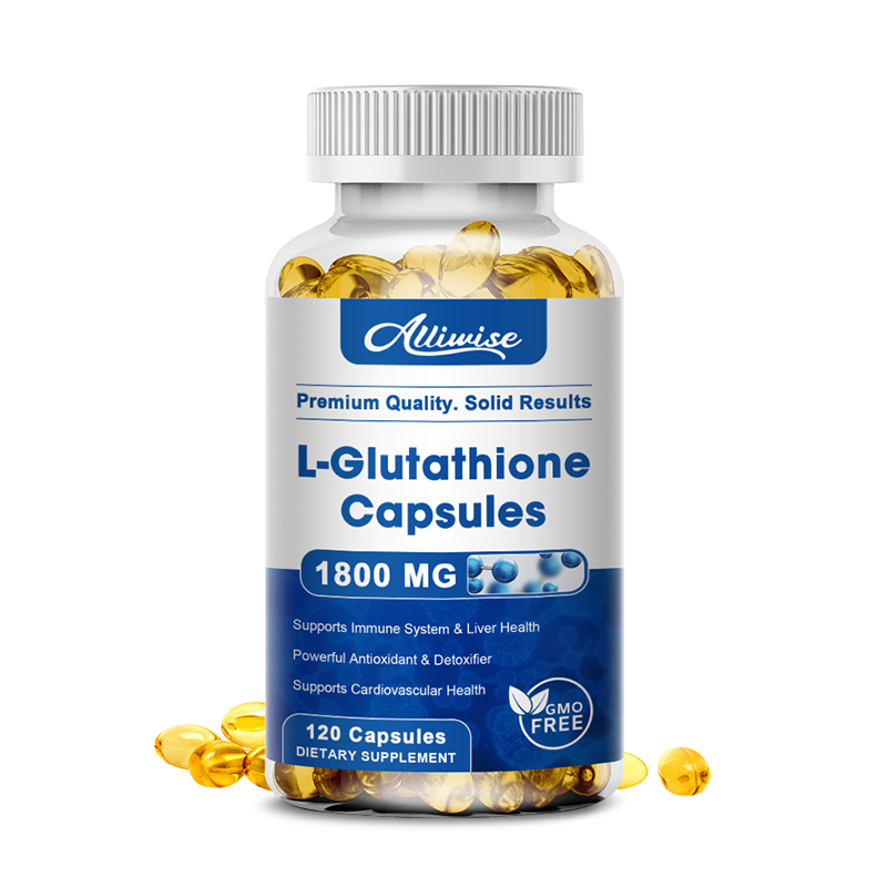 Alliwise Glutathione Serum để làm trắng da Chống lão hóa Chống lão hóa Tăng cường miễn dịch Dull Vitamin C Chăm sóc da Sản phẩm làm đẹp