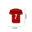 Huy Hiệu Cài Áo Bằng Hợp Kim Hình Bóng Đá Jersey C Rome