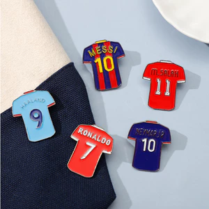 Huy Hiệu Cài Áo Bằng Hợp Kim Hình Bóng Đá Jersey C Rome