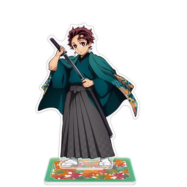 Mô Hình Búp Bê Tomioka Giyuu Rengoku Kyoujurou Bằng Acrylic Để Bàn Trang Trí