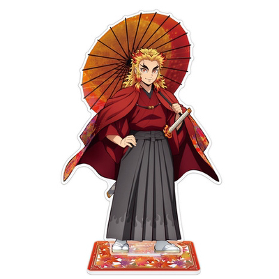 Mô Hình Búp Bê Tomioka Giyuu Rengoku Kyoujurou Bằng Acrylic Để Bàn Trang Trí