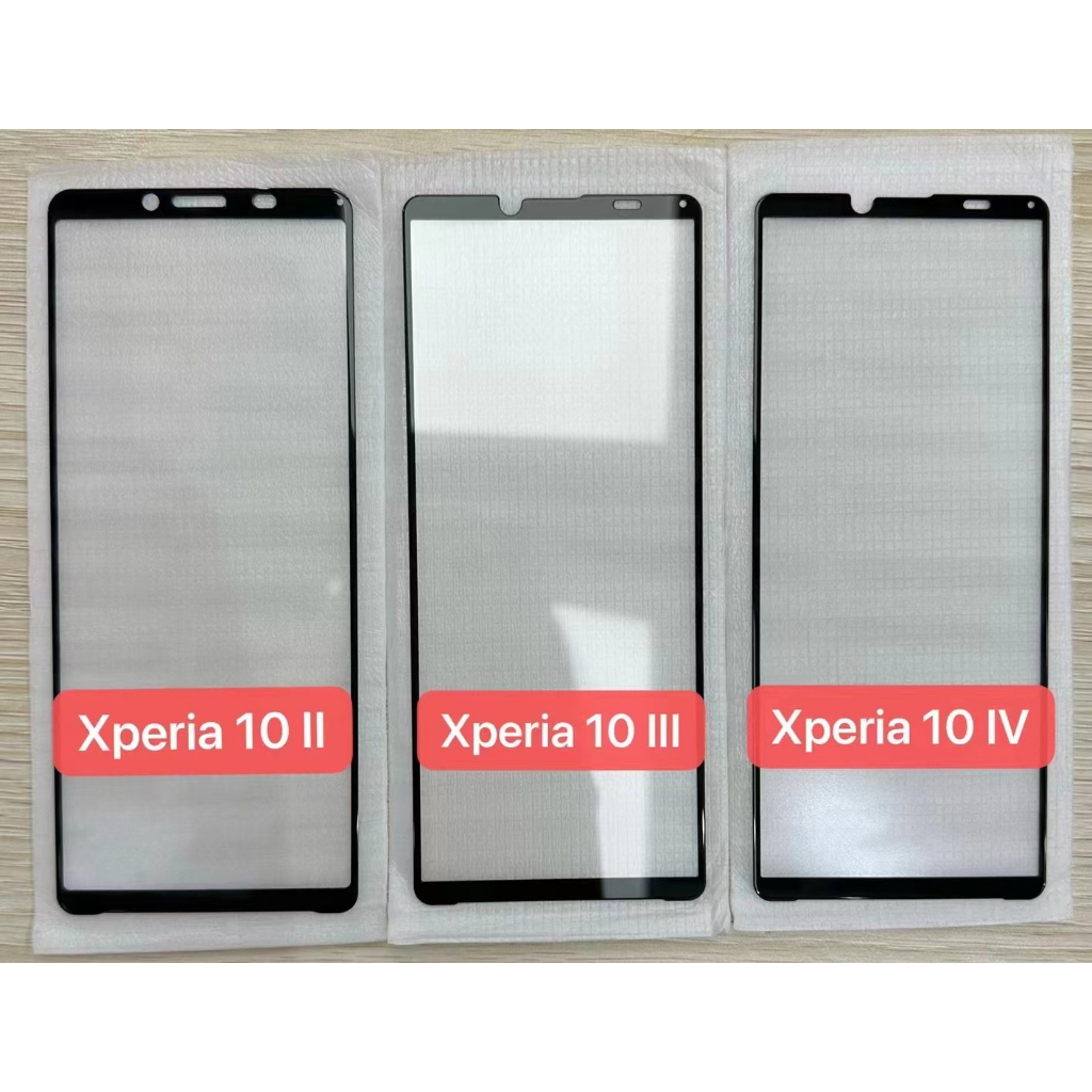 (2 PET) Dành Cho SONY Xperia 1 5 10 Pro I II III IV V Full Keo Dán Bảo Vệ Màn Hình Phim Kính Cường Lực
