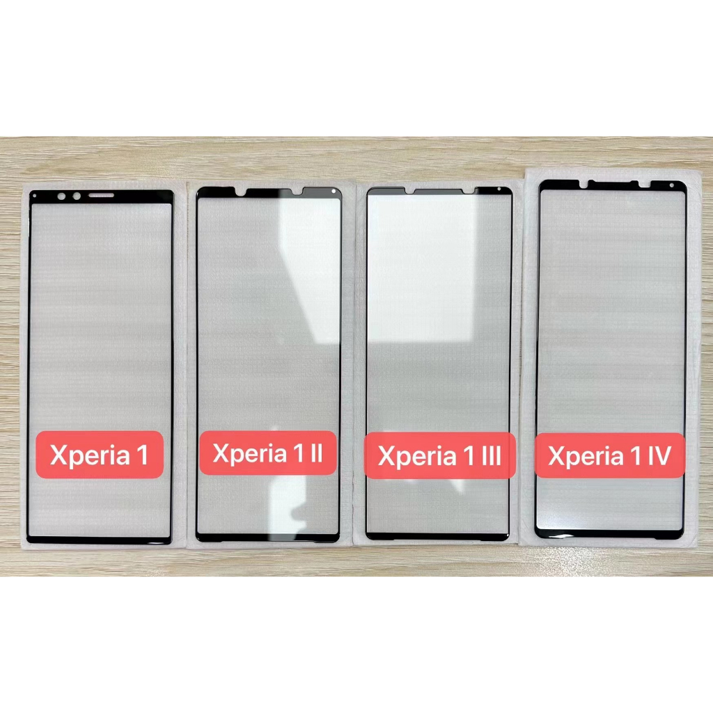(2 PET) Dành Cho SONY Xperia 1 5 10 Pro I II III IV V Full Keo Dán Bảo Vệ Màn Hình Phim Kính Cường Lực